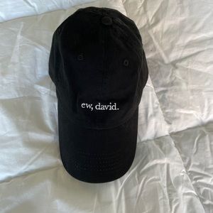 Ew, David Baseball Hat